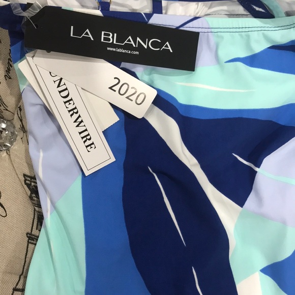 La Blanca Swim La Blanca Palm Reader Mio Surplice Underwire